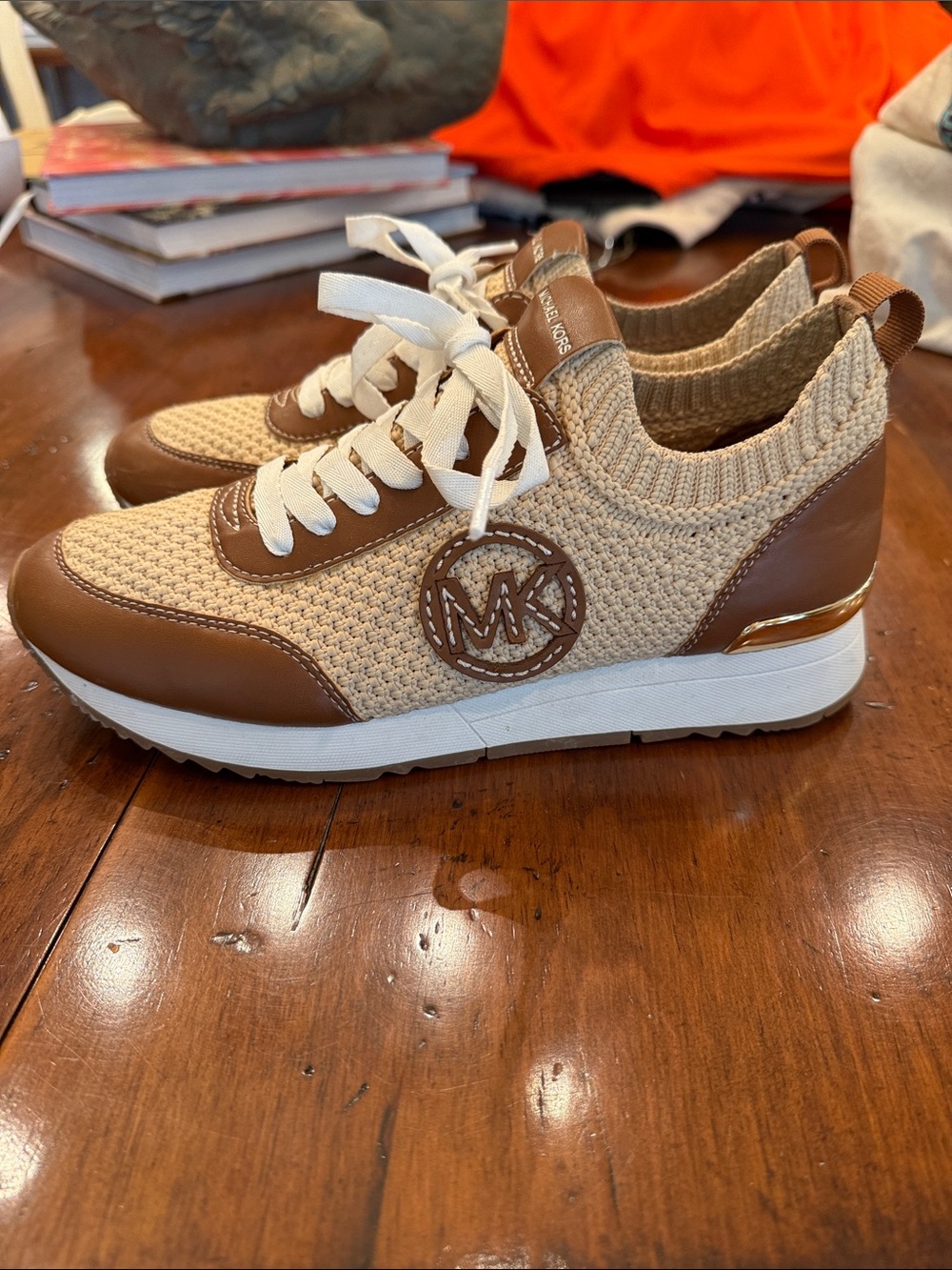 Jenkins Two-Toned Stretch Knit Trainer